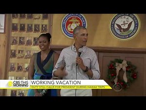 Duty still calls for President Obama during Hawaii vacations