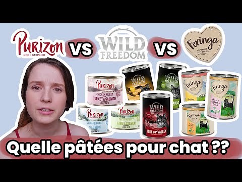 Pâtées pour Chat : Purizon vs Feringa vs Wild Freedom | Analyse et Décryptage Marketing