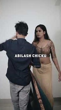 How To Drape A Saree Easily/ Easy Saree Draping Method by Abilash Chicku Makeup Artist