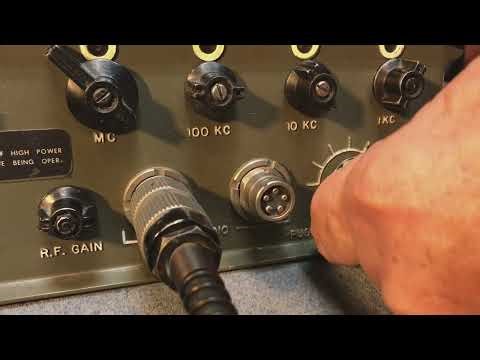 AN/PRC-74 Military Radio Transceiver from the Vietnam War