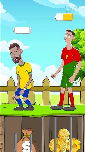 Singing Challenge: Ronaldo Messi Neymar sings to get their trophies