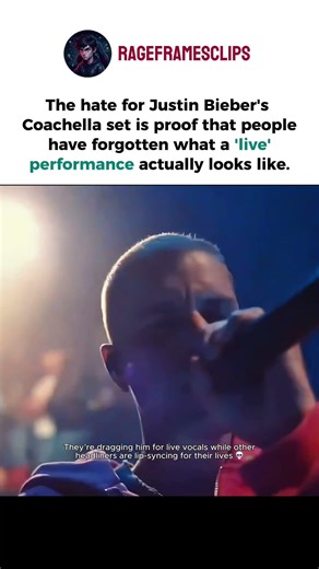 Justin Bieber’s Coachella set is the ultimate test for fake music fans 💀 #justinbieber