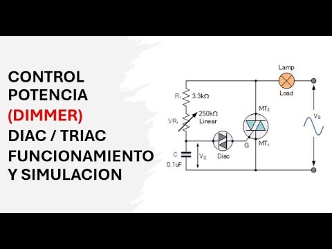 How to Control Power with a Dimmer using DIAC and TRIAC: Complete Guide & Simulation