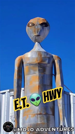 Extraterrestrial Highway Roadtrippin' 🚗👽 #nevada #area51 #roadtrip #alien #outdooradventures #et