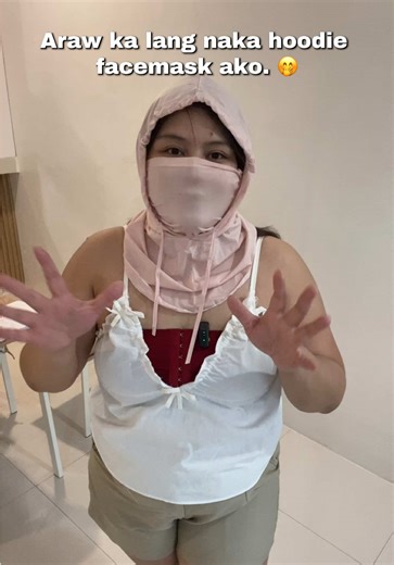 Sun and Dust Protection with Hoodie Face Masks