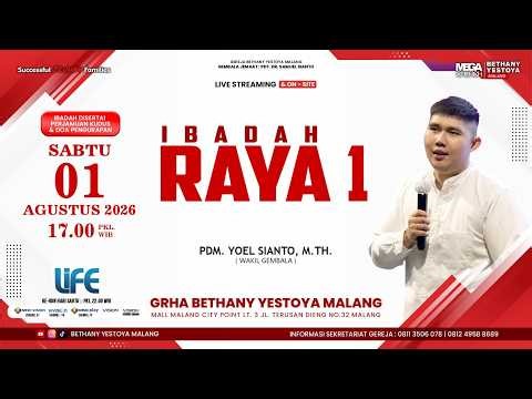 On-Site Sunday Service 1 (In-Person) - Bethany Yestoya Church - Aug 01, 2026 - Pdm. Yoel Sianto, ...