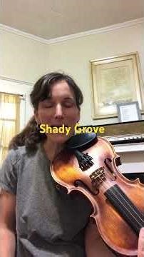 Shady Grove in b minor fiddle and violin
