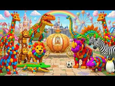 Watch These Balloons Turn Into Animals!
