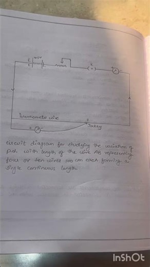 To study the variation in potential drop with length of wire for a steady current l Class 12 Physics