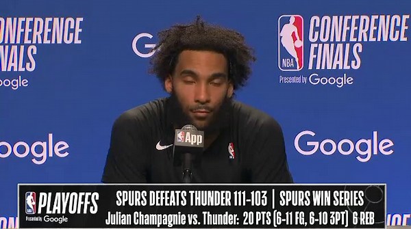 Julian:"I thought it was over. I ain't gonna lie to you. Getting waived with no warning, no nothing, explanation or anything, it was tough. Big, big shout out to the San Antonio Spurs taking an opportunity to a kid from Brooklyn"