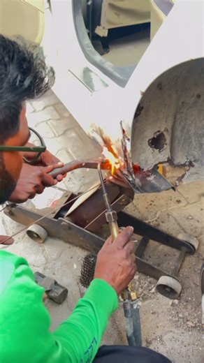 Verna quarter￼ panel repair #2k #automobile #carbodypaint #short #video #viral