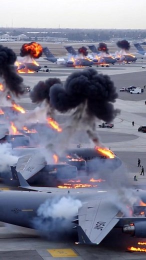 96K views · 862 reactions | Terrible! Dozen KC-17 Globemaster Explode #usa #kc17 #aviationpower #crash #failed | Aviation Plane | Facebook