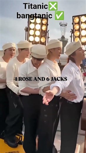 1 rose 6 Jacks 😂 #bts #btsswim #btsedits #swim #btsconcert2026 #kpop #fyp #trending