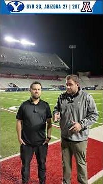 BYU 33, Arizona 27: Cougs Win In Double Overtime #byufootball #big12