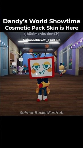 Showtime Cosmetic Pack Skin in New Dandy's World Update 🔥 #dandysworld #roblox #update