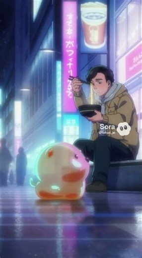 Ramen Dog — 夜の犬