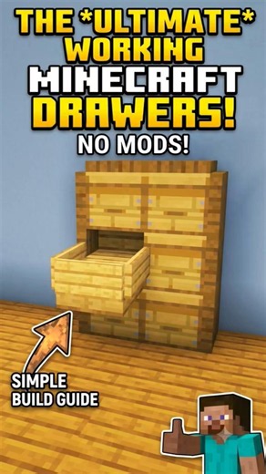Easy Minecraft Bedrock Shelf Build Hack! ✨#shorts #minecraft #bedrock