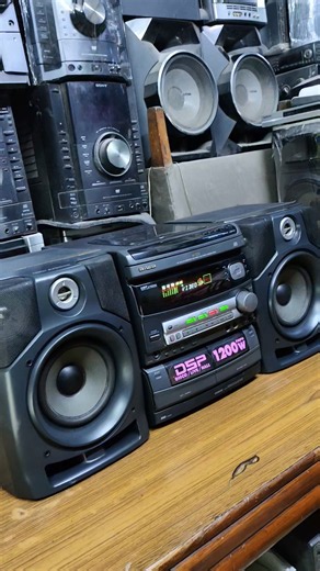 Aiwa nsx-v800 music system 9213787547 #hifisystem #musicsystem #powerfulbass #vintageaudio