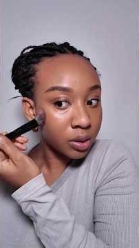 The only technique you need to apply bronzer and blush #bronzer #blushapplication #makeupforbeginner