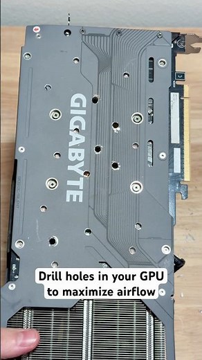 Improve GPU airflow for FREE