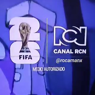 #TV | En RCN han empezado a mostrar junto al logo habitual del canal, la imagen la Copa Mundial de la FIFA™️ 2026 y el aviso de "medio autorizado" en el mismo lugar (parte superior derecha de la pantalla), la forma de retirarlo para dejar el logo únicamente, bastante sutil.