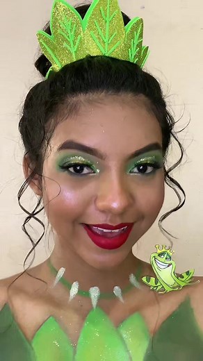 Tiana Makeup Inspiration by Ashlooks | Disney Princess and the Frog