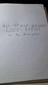 UPDATED(November) NEW Space Miners/Miner's Haven Codes NEW