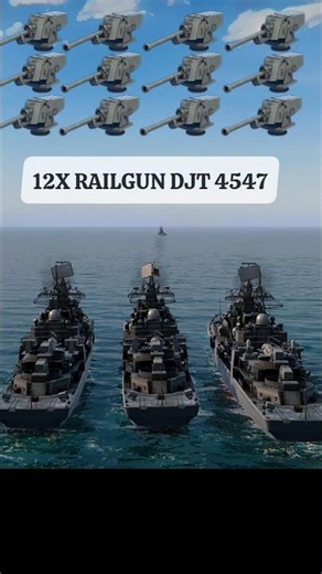 12X☠️ DJT 4547 Railgun Damage🔥
