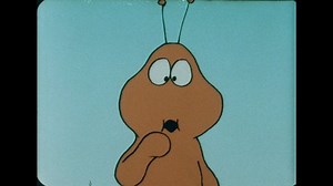 1990s: Animation - a worm-like alien creature speaks, looking surprised. A cross-section of the mouth and esophagus, arrows point as food is swallowed, epiglottis protects the pathway to the lungs.