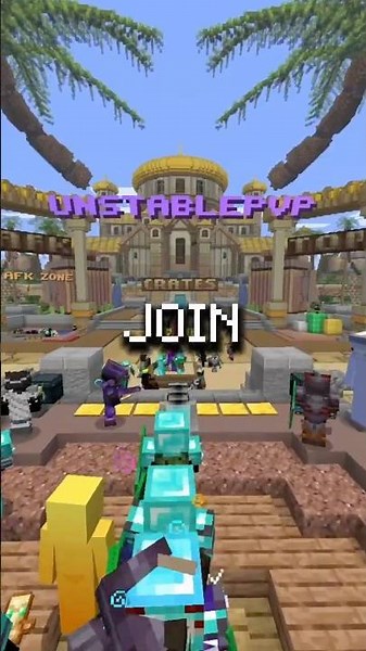 The END is CRAZY 😂 THE BEST UNSTABLE FFA SERVER? #minecraft #unstablesmp
