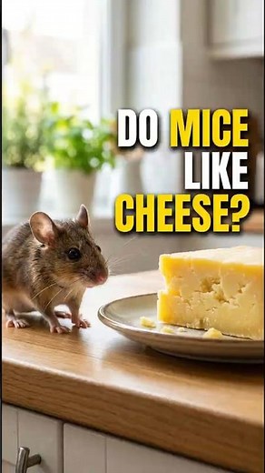 Do Mice Really Like Cheese? #didyouknow #animalfacts #wildlife #facts