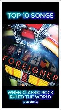 Foreigner’s Top 10 Songs That Rocked the ’80s 🎸🔥#shorts