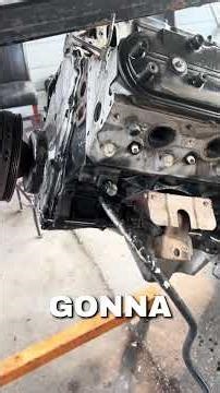 HOW TO V8 SWAP A CHEVY 1500 #car #chevy #carshorts #mechanic