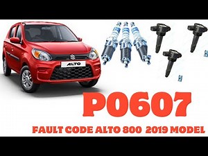 P0607 Alto 800 fault code solved 👌