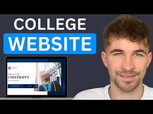 How to Create a College or University Website in 2025 | Step-by-Step Tutorial for Beginners