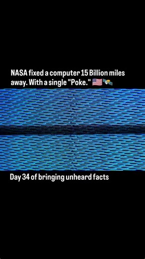 Better Humans Lab on Instagram: "In 2024, Voyager 1—the furthest object humanity has ever built—started speaking gibberish. The computer chip from 1977 was corrupted. Engineers couldn't go fix it. So, they sent a command called a "Poke" to move the code to a different part of the memory. It took 22 hours for the signal to reach the probe and 22 hours to get a reply. It worked. They performed open-heart surgery on a spacecraft outside our solar system using a single line of code."