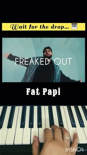 FREAKED OUT – Fat Papi | Viral Piano Tutorial 🎶🔥 #shorts