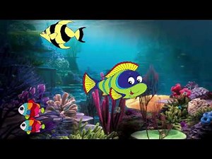 Learn Sea Animals Fish Cartoon Fish for Kids Cartoon Happy Fishes
