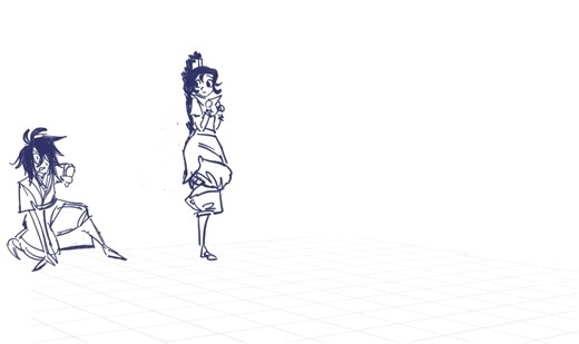 I REALLY wanted to try animate something hard and @exp.arte262 inspired me to do draw THIS moves!! It was so fun actually??? But I probably messed up somewhere, I'm not sure #zuko #tylee #avatarthelastairbender #atla #animation