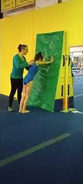 Handstand Flatback and drills Advanced Plus Girls Gymnastics lesson 6