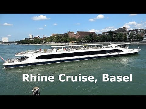 Boat Trip on the river Rhine in Basel, Switzerland