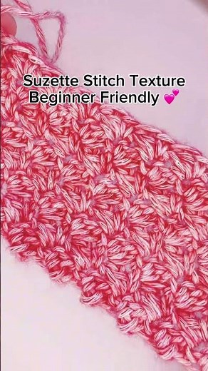 Suzette Stitch Dishcloth | Easy Beginner Crochet Project