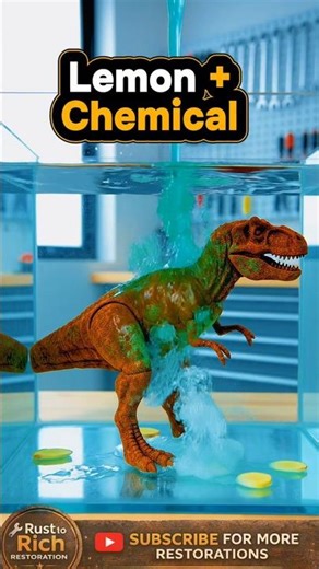 Broken Dinosaur Toy Restored 🦖😱 From Scrap To Alive