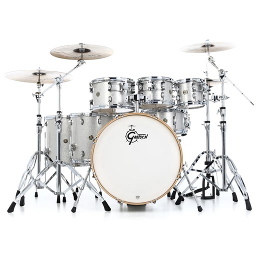 Gretsch Drums Catalina Maple 7-piece Shell Pack - Silver Sparkle