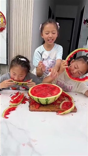 The ultimate watermelon eating gadget! #viral #gadgests #creative