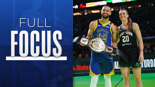 Full Focus: Steph Curry wins first-ever 3-Point Challenge vs. Sabrina Ionescu