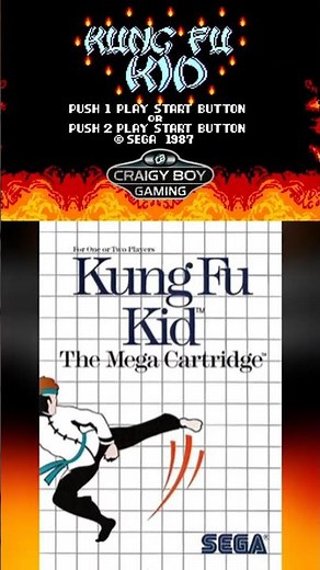 Kung Fu Kid (SEGA Master System) 8-Bit Mayhem #kungfukid #sega #mastersystem #retrogames