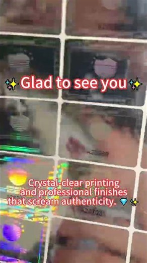 Crystal-clear printing and professional finishes that scream authenticity. 💎✨