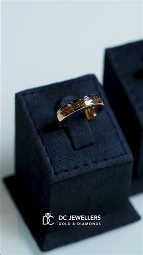 ✨ Rose Gold & White Gold Wedding Bands – With a Touch of Diamond✨