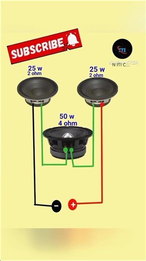 speaker series connection circuit diagram #election #shorts #shorts #ytshorts #diy #automobile